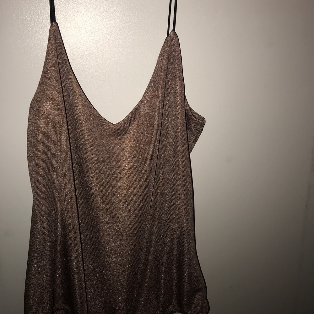Strappy body suit